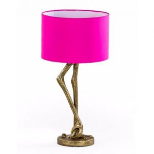 Flamingo Lamp-Gold