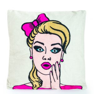 ‘Oooh’ Pop art cushion